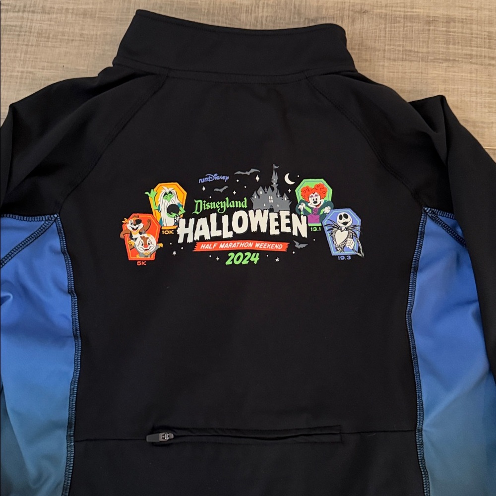 Disneyland 2024 Halloween Half Marathon Jacket, Adult L - Picture 3 of 8